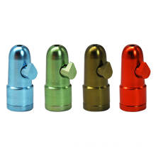 Wholesale metal new snuff bottle snuff bullet snuff dispensary snorter tool Smoking accessories